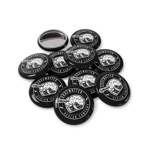 Round Pin — Graematter Design Company Logo Enamel Button