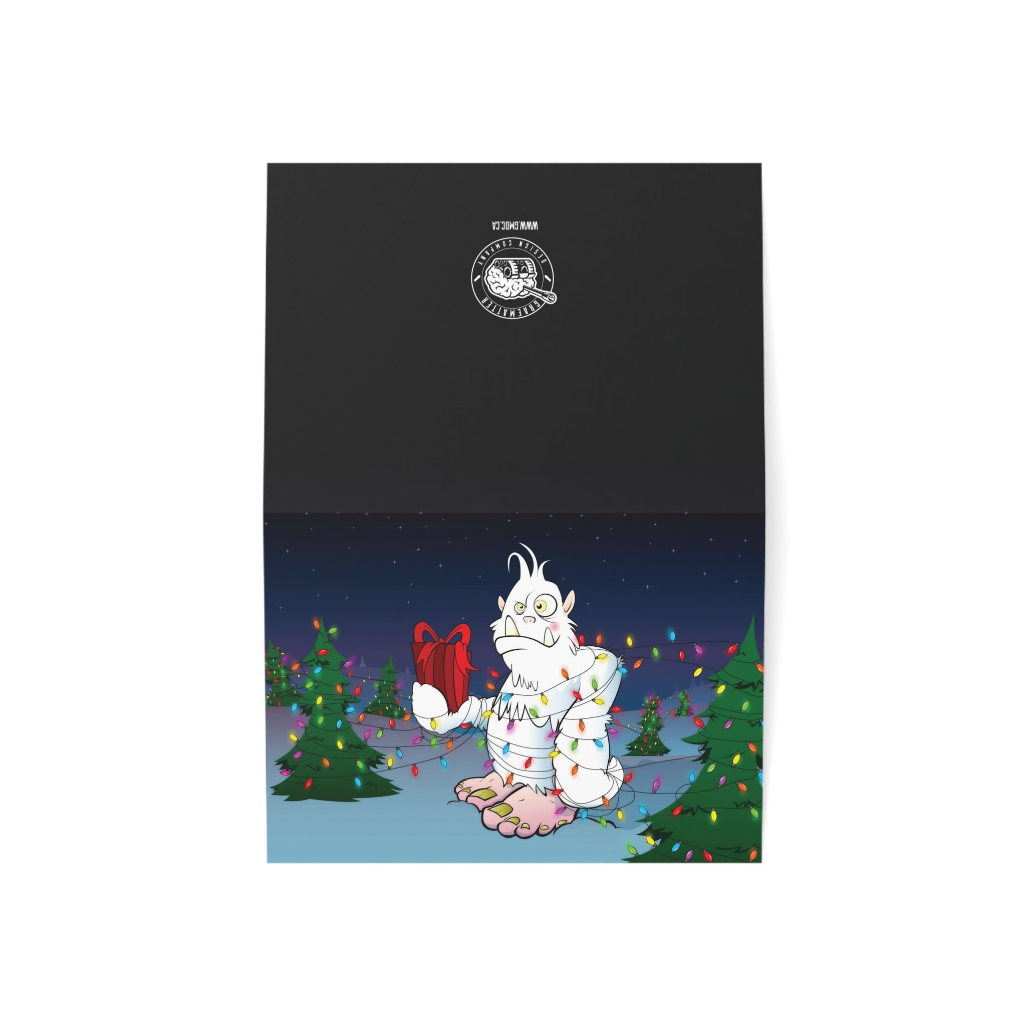 Yeti Holiday Greeting Card