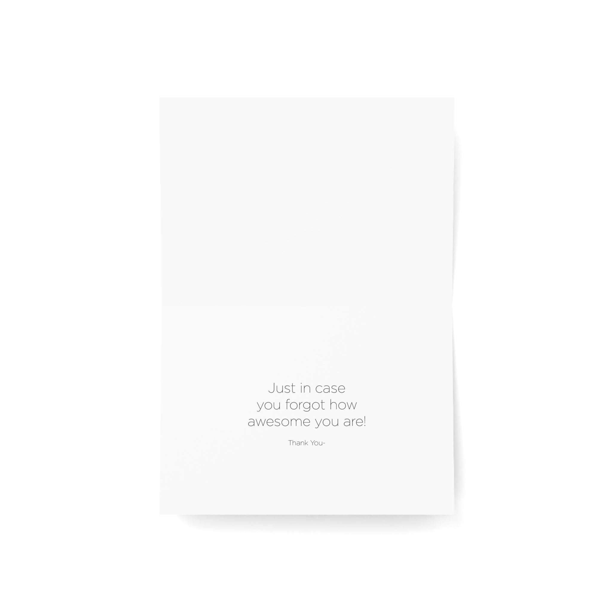 You Are The Bomb Thank You Card