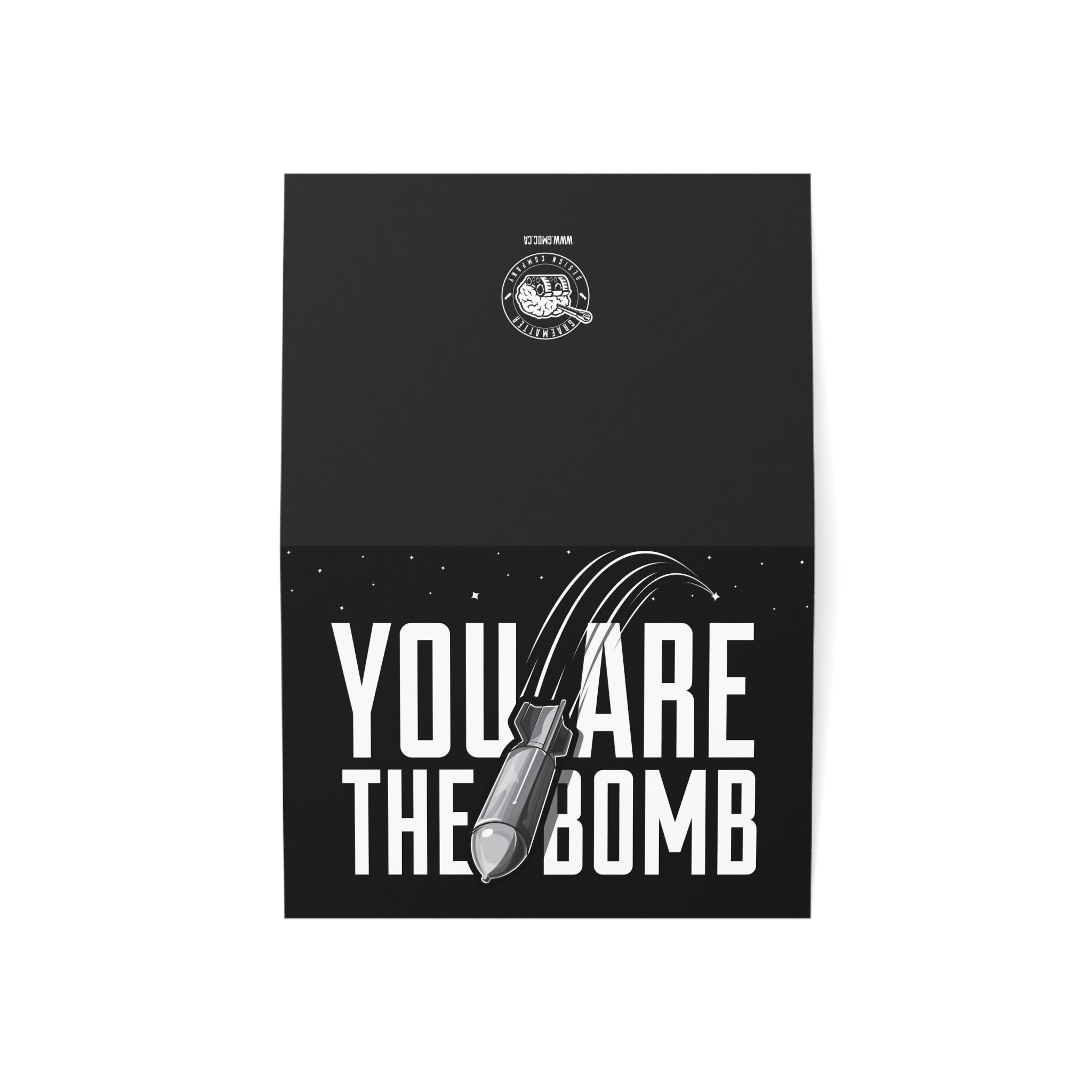 You Are The Bomb Thank You Card