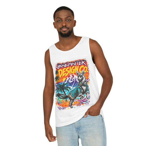 Beach Coyote Tank Top